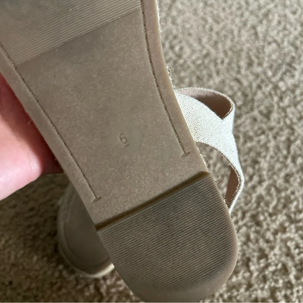 Old Navy | Linen Blend Canva Espadrille Sandals
